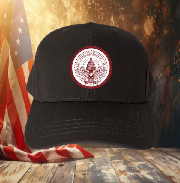 2025 Trump Inaugural Seal Black Structured Adjustable Hats