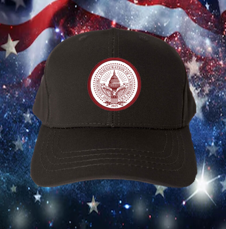 2025 Trump Inaugural Seal Black Structured Adjustable Hats