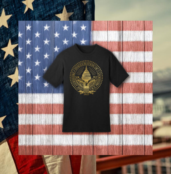 2025 Trump Inaugural Seal Black T-Shirts