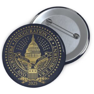 2025 Trump Inaugural Seal Navy Buttons