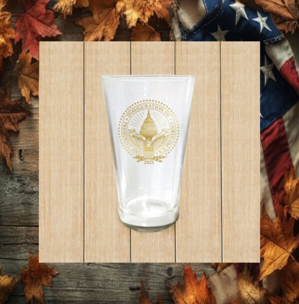 2025 Trump Inaugural Seal Pint Glass