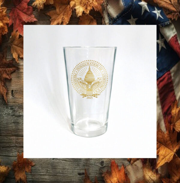 2025 Trump Inaugural Seal Pint Glass