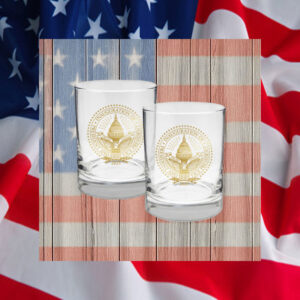 2025 Trump Inaugural Seal Whiskey Glasses