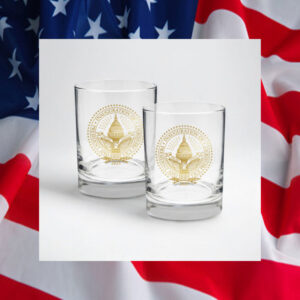 2025 Trump Inaugural Seal Whiskey Glasses