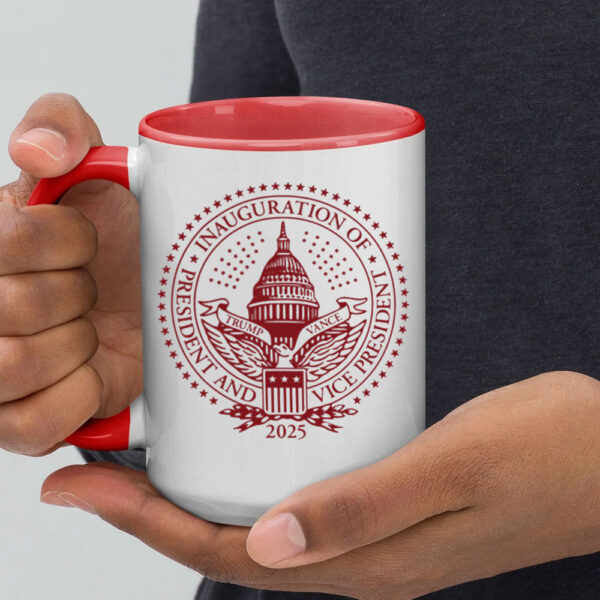 2025 Trump Inaugural Seal White Coffee Mug