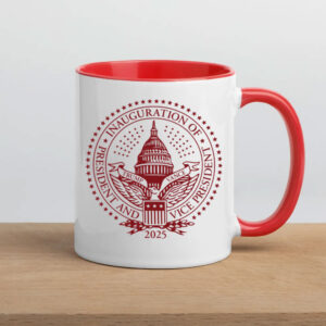 2025 Trump Inaugural Seal White Coffee Mug