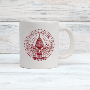 2025 Trump Inaugural Seal White Coffee Mug