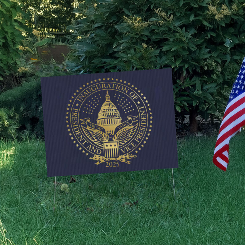 2025 Trump Inaugural Seal Yard Signs