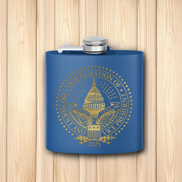 2025 Trump Inaugural Stainless Steel Flask, 6oz