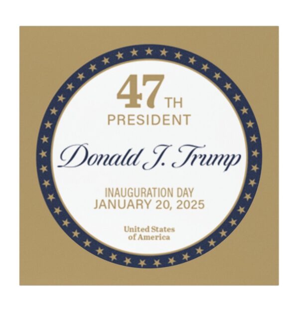 2025 Trump Inauguration Day Car Magnets