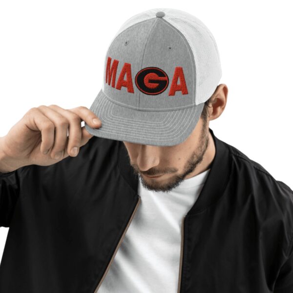 Georgia Game MAGA Snapback Trucker Hat