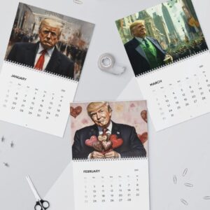 Inaugural Trump 2025 Wall Calendar