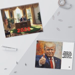 Inaugural Trump 2025 Wall Calendar