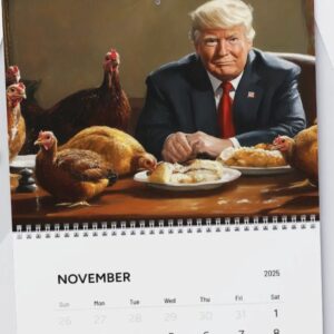 Inaugural Trump 2025 Wall Calendar