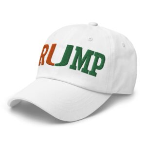 Miami Hurricanes Trump Dad Hat