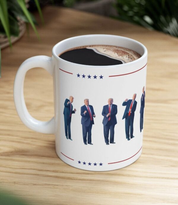 Trump 2025 Inauguration Dancing Mug US