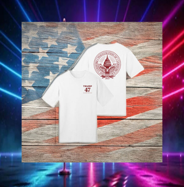 Trump 47 Inaugural Seal White T-Shirt