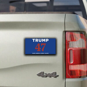 Trump 47 Make America Great Again Bumper Stickers ,Car Magnet