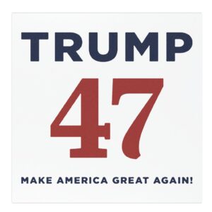 Trump 47 Make America Great Again Car Magnets