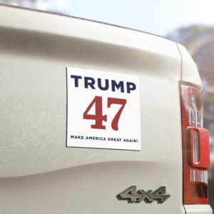 Trump 47 Make America Great Again Car Magnets