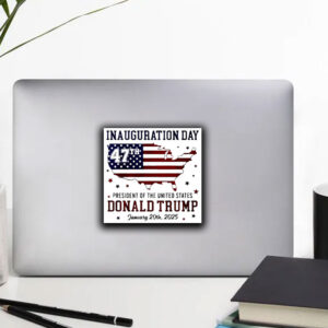 Trump Inauguration Day 2025 47th US President Sticker ,Car Magnet