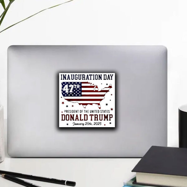 Trump Inauguration Day 2025 47th US President Sticker ,Car Magnet