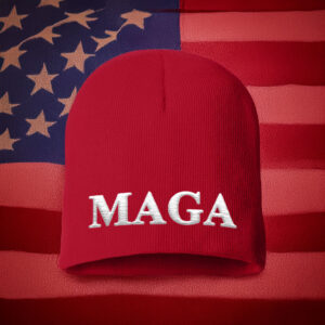 Trump MAGA 47 Knit Beanie Hat