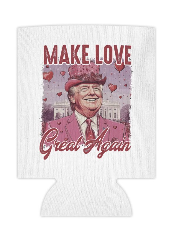 Trump Valentines 2025 Can Cooler 