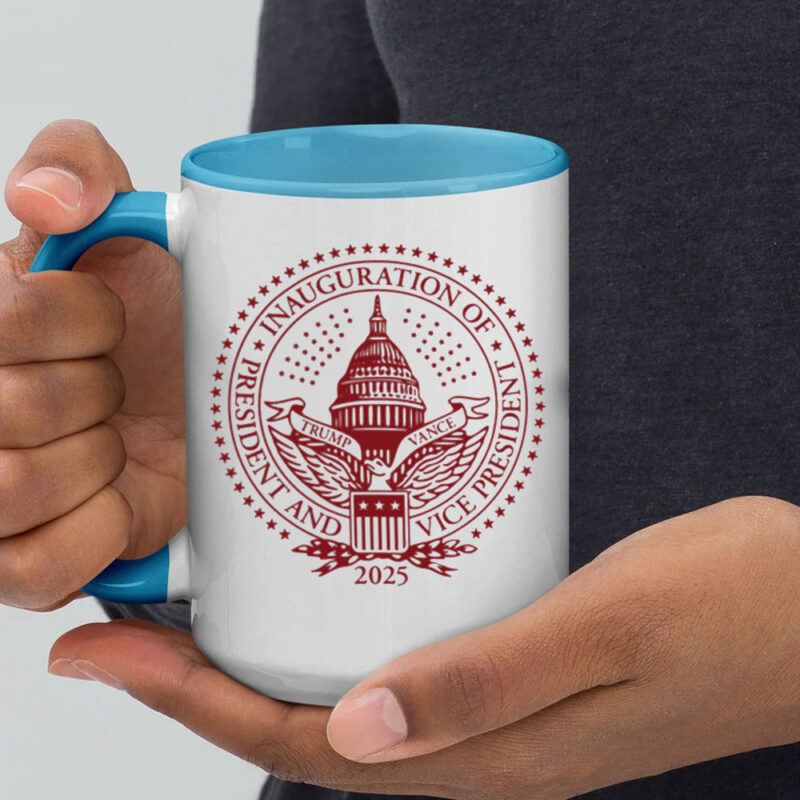 2025 Trump Inaugural Seal White Coffee Mug