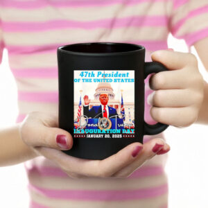 47th president of the US Donald Trump Inauguration Day Mug