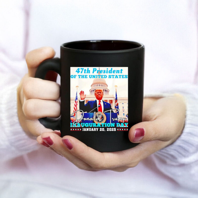 47th president of the US Donald Trump Inauguration Day Mug