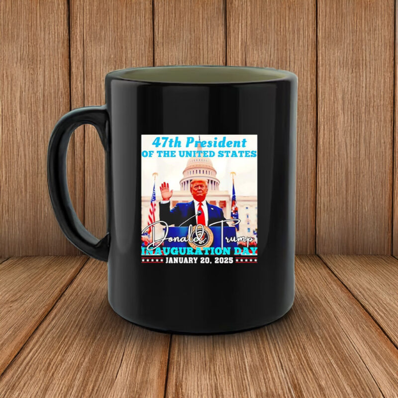 47th president of the US Donald Trump Inauguration Day Mug