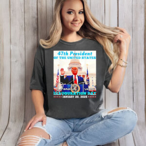 47th president of the US Donald Trump Inauguration Day Shirt