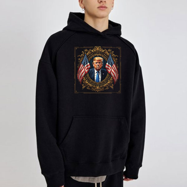 A formal T-shirt design commemorating a presidential inauguration