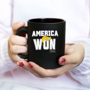 America Won Trump Hair Mug