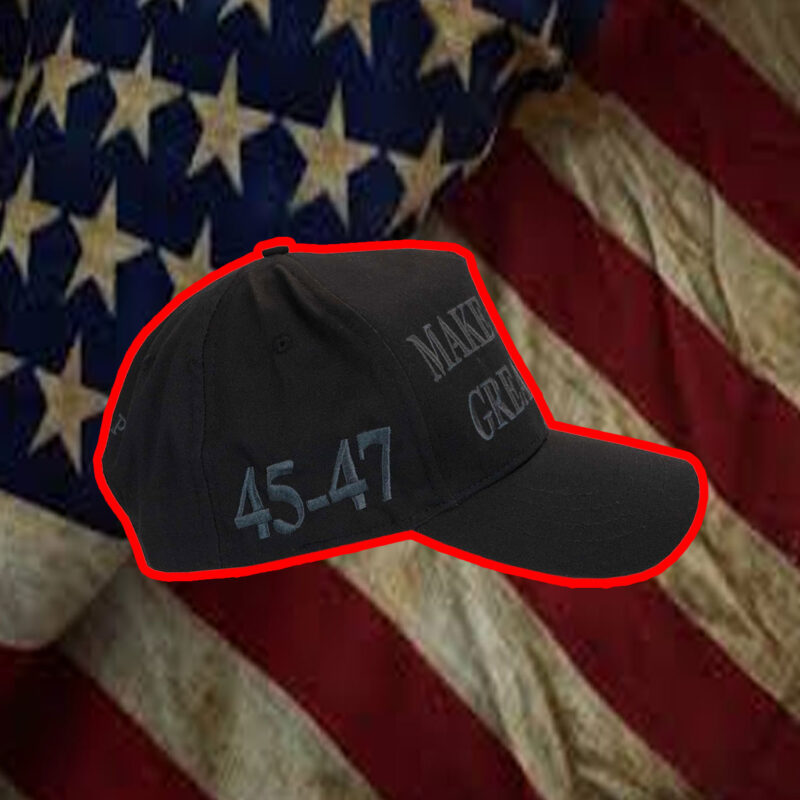 Dark MAGA Hat 2025