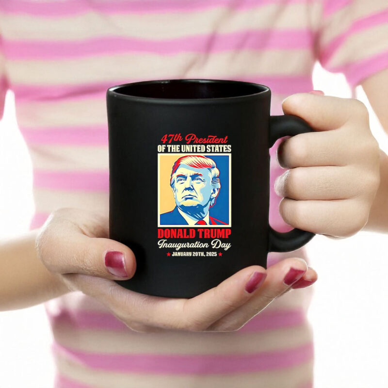 Donald Trump 47th President of the United States Inauguration Party Crew Mug