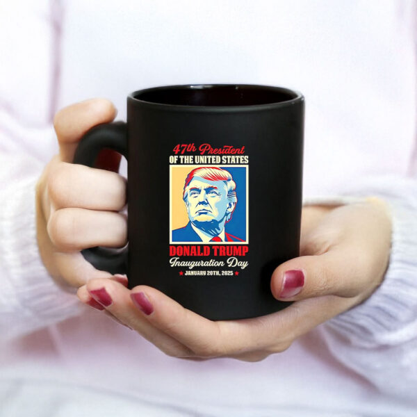 Donald Trump 47th President of the United States Inauguration Party Crew Mug