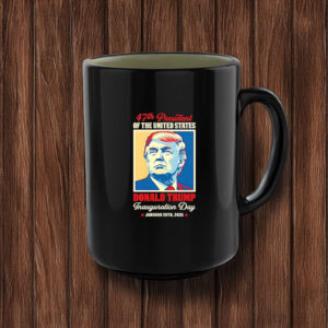 Donald Trump 47th President of the United States Inauguration Party Crew Mug