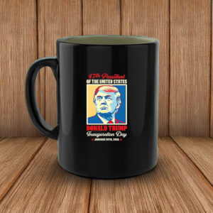 Donald Trump 47th President of the United States Inauguration Party Crew Mug