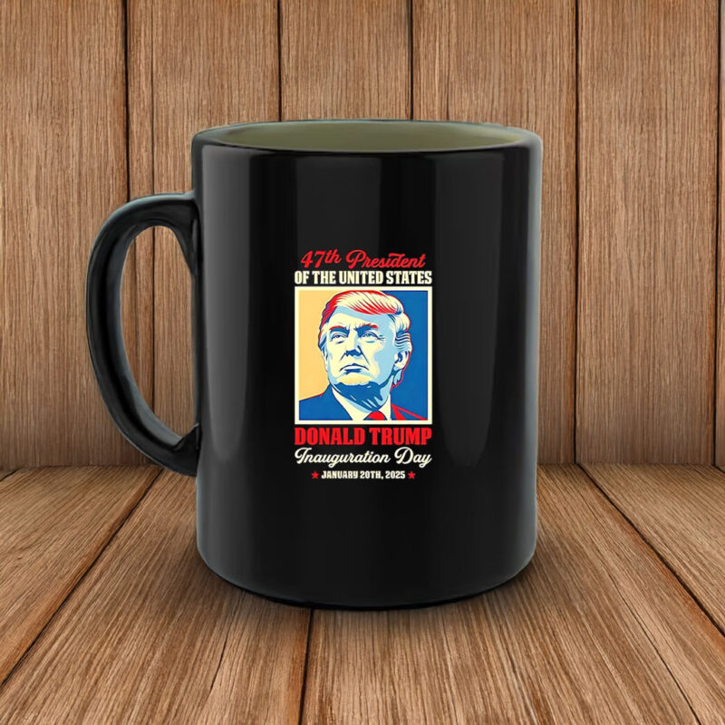 Donald Trump 47th President of the United States Inauguration Party Crew Mug