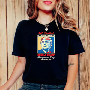 Donald Trump 47th President of the United States Inauguration Party Crew T-Shirt