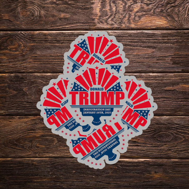 Donald Trump inauguration Day January 20th, 2025 Sticker ,Car Magnet