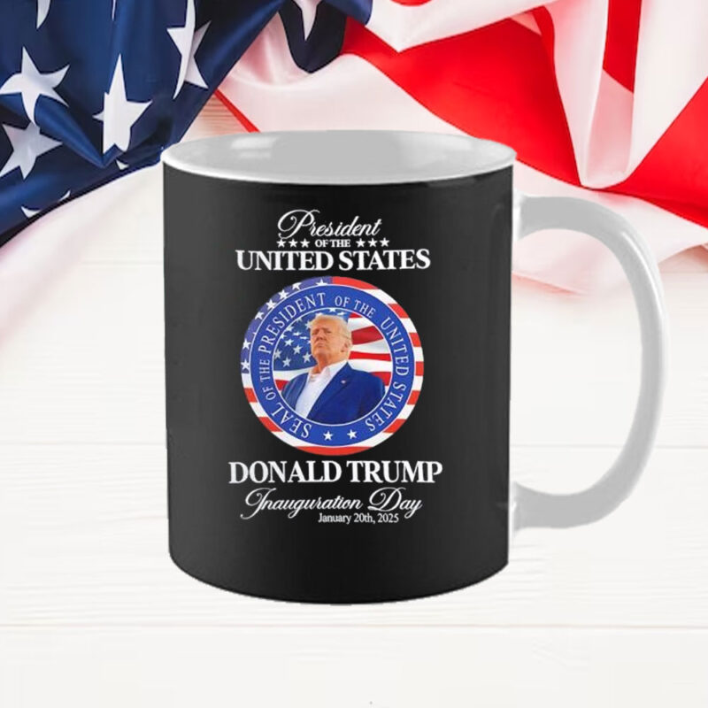 Donald Trump president of the United states inauguration day 2025 Mug