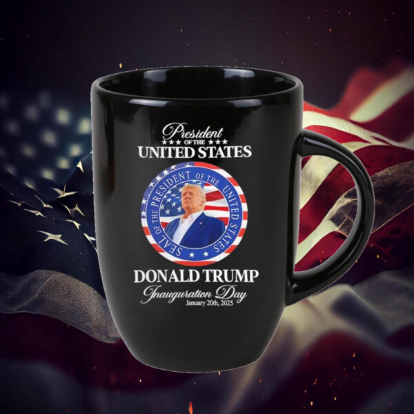 Donald Trump president of the United states inauguration day 2025 Mug