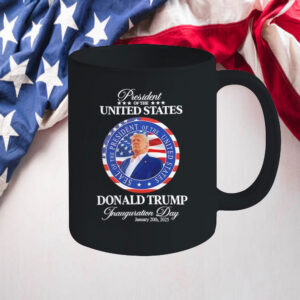 Donald Trump president of the United states inauguration day 2025 Mug