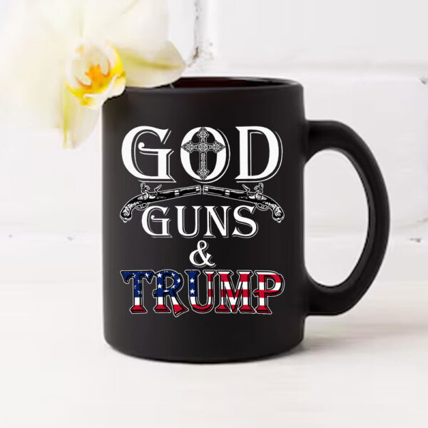 God Guns Trump 47 Mug