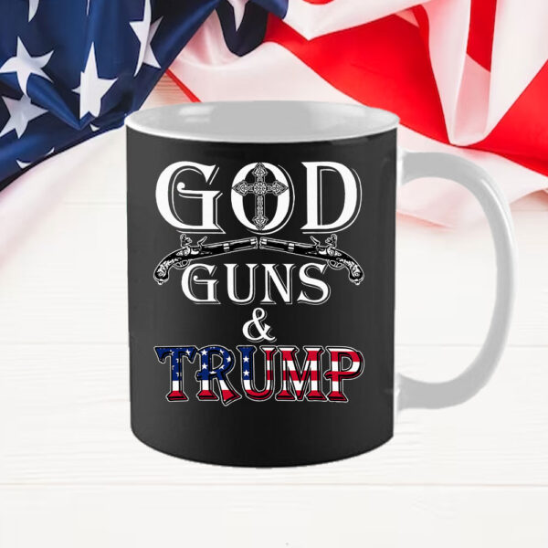 God Guns Trump 47 Mug