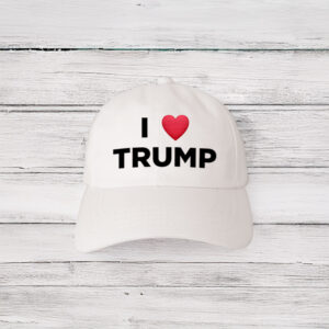 I Heart Trump White Hat