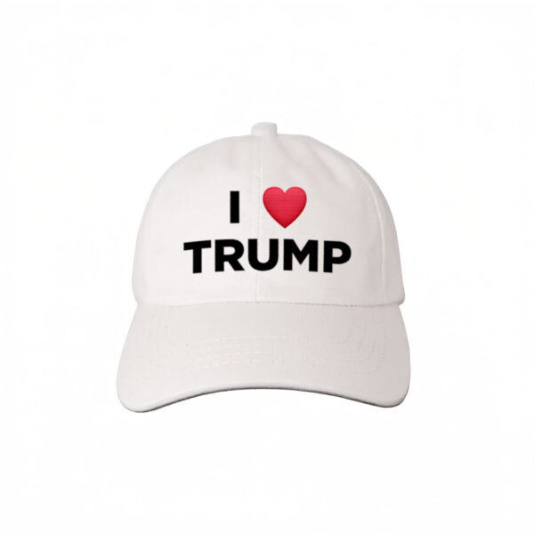 I Heart Trump White Hat